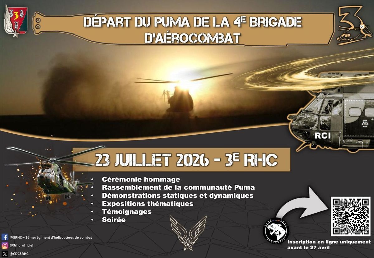 Depart puma 2026 07 23